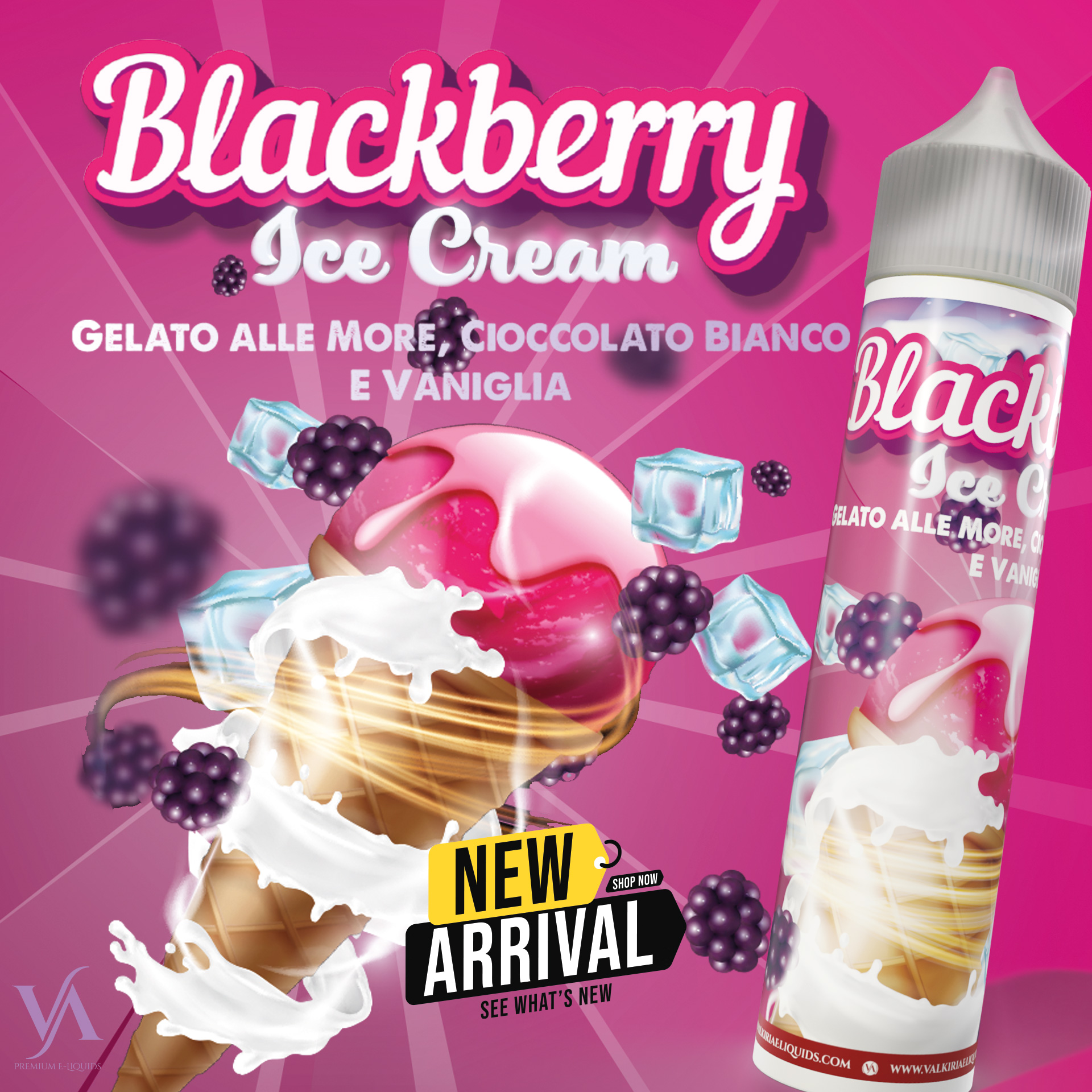 Blackberry Ice Cream Valkiria